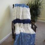 Hand Knit Mohair Wool Afgh..