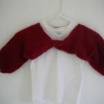 Hand Knit Little Girl's Re..